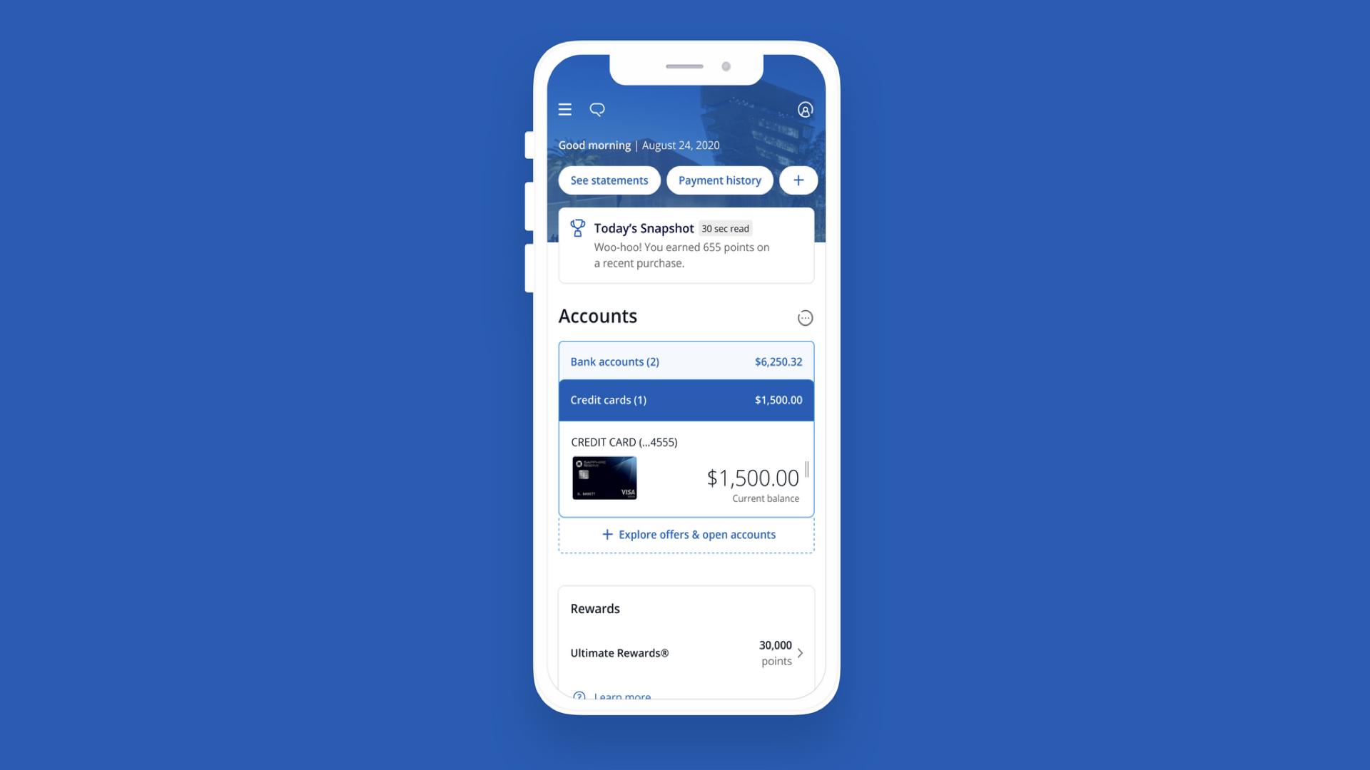Chase App Redesign